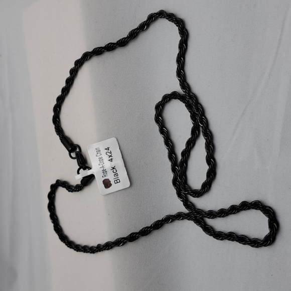 Black Steel Rope-a-dope Chain (4) - Picture 2 of 3
